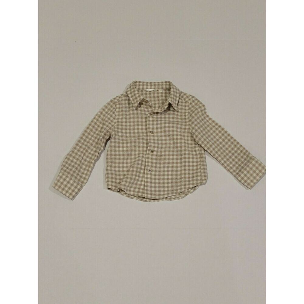 Noralee Dove Check Shirt 2y